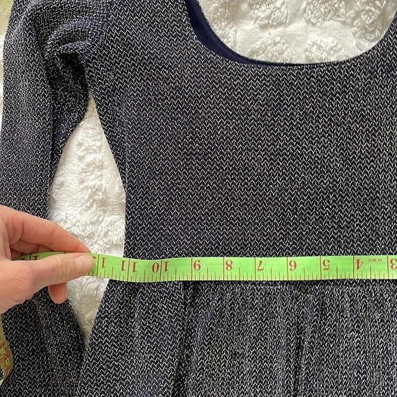 Free People Double Scoop Neck Metallic Skater Dress - Picture 15 of 15